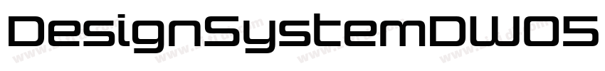 DesignSystemDW05 700字体转换